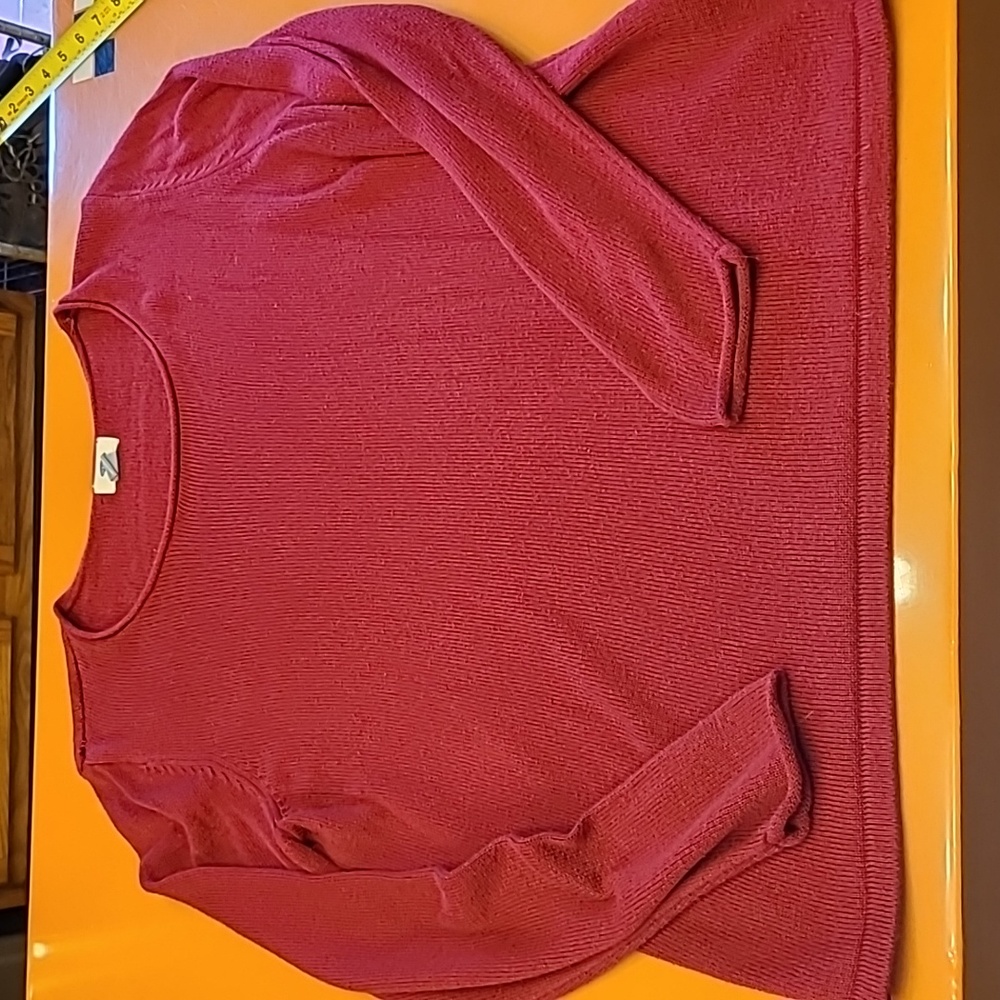 Old Navy Sweater, Deep Red, 40% Polyester, Size XL